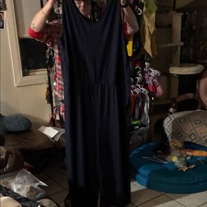 Elegant Navy Jumpsuit